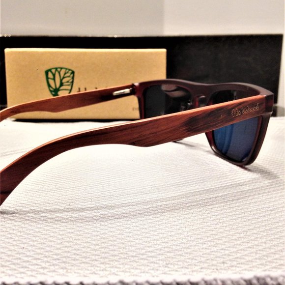 Hu Wood Natural Bamboo Sunglasses - Picture 2 of 7